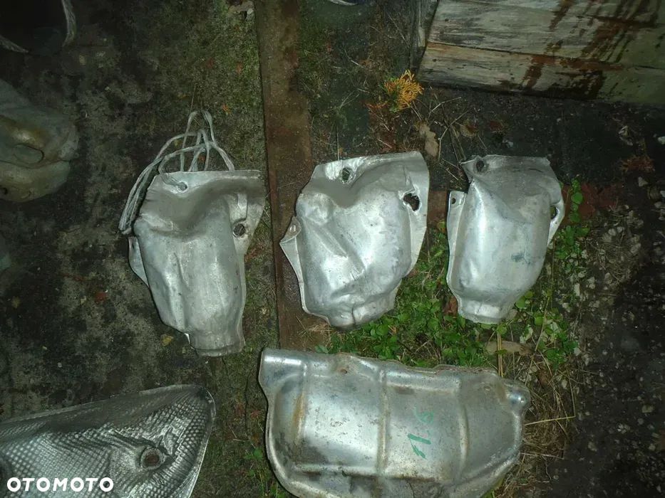 osłona termiczna przeciw błotna fiat uno osłona termiczna z kolektora wydechowego seicento cinQuecento uno 900 - 1