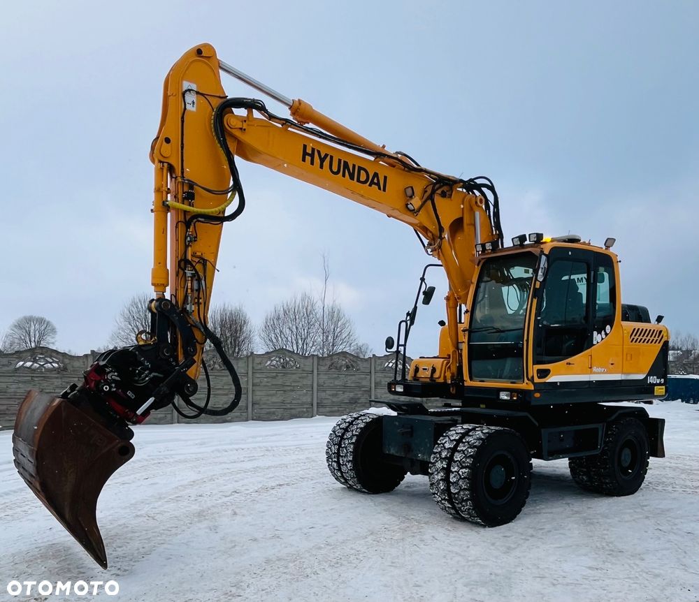 Hyundai ROBEX 140W - 9 / ROTOTILT / SPROWADZONA / KOPARKA KOŁOWA - 22