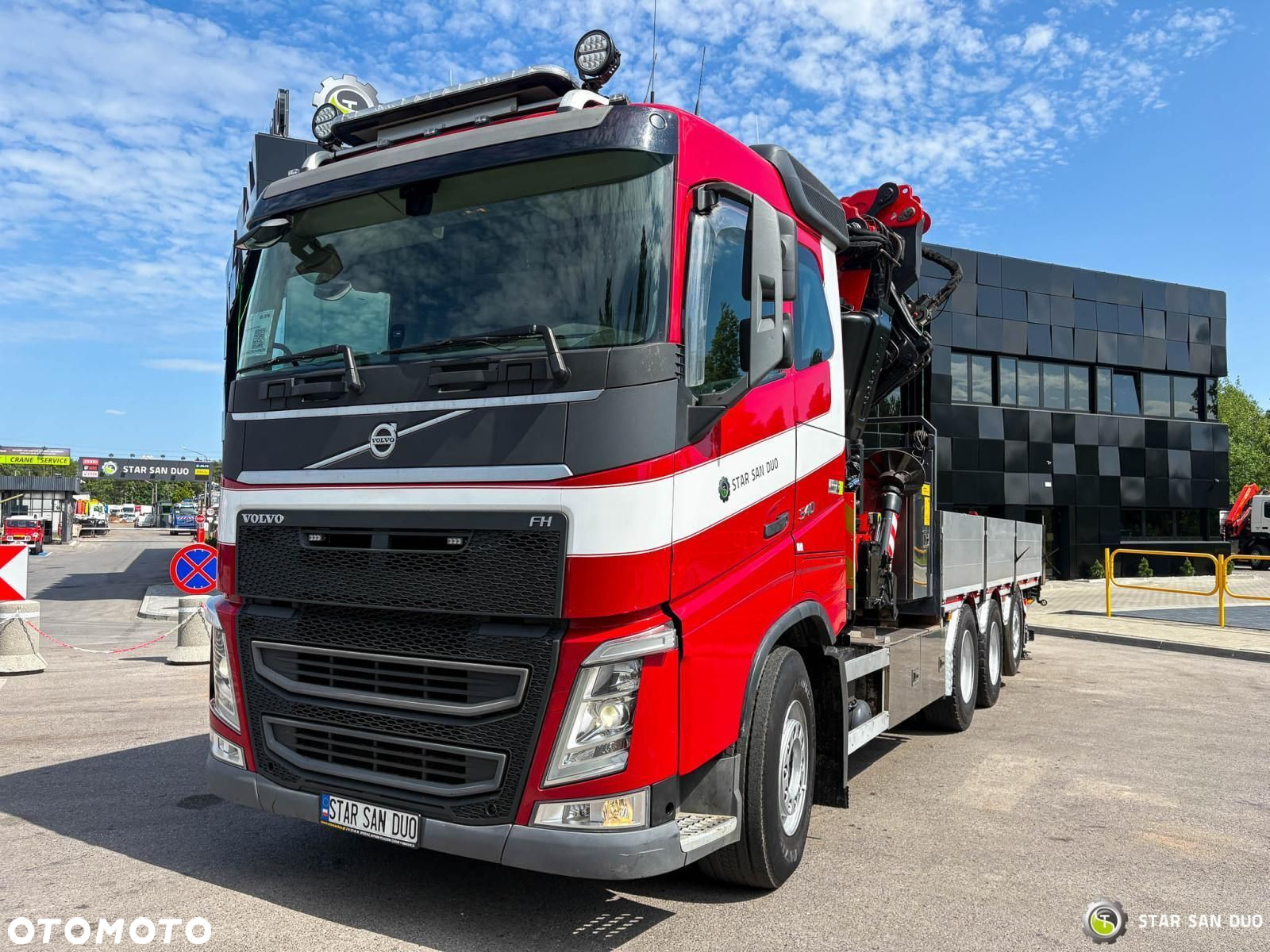 Volvo FH 540 8x4 FASSI F660  Żuraw Fly JIB Wciągarka - 17