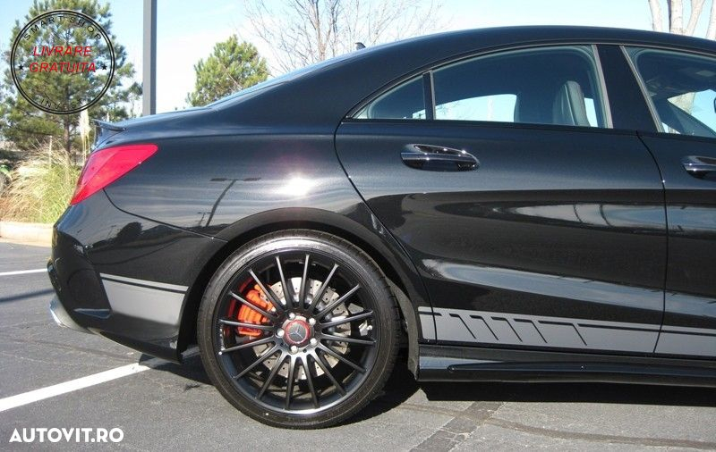 Stickere Laterale Gri Inchis Mercedes CLA W117 C117 X117 (2013-2016) A Class W176 - livrare gratuita - 7