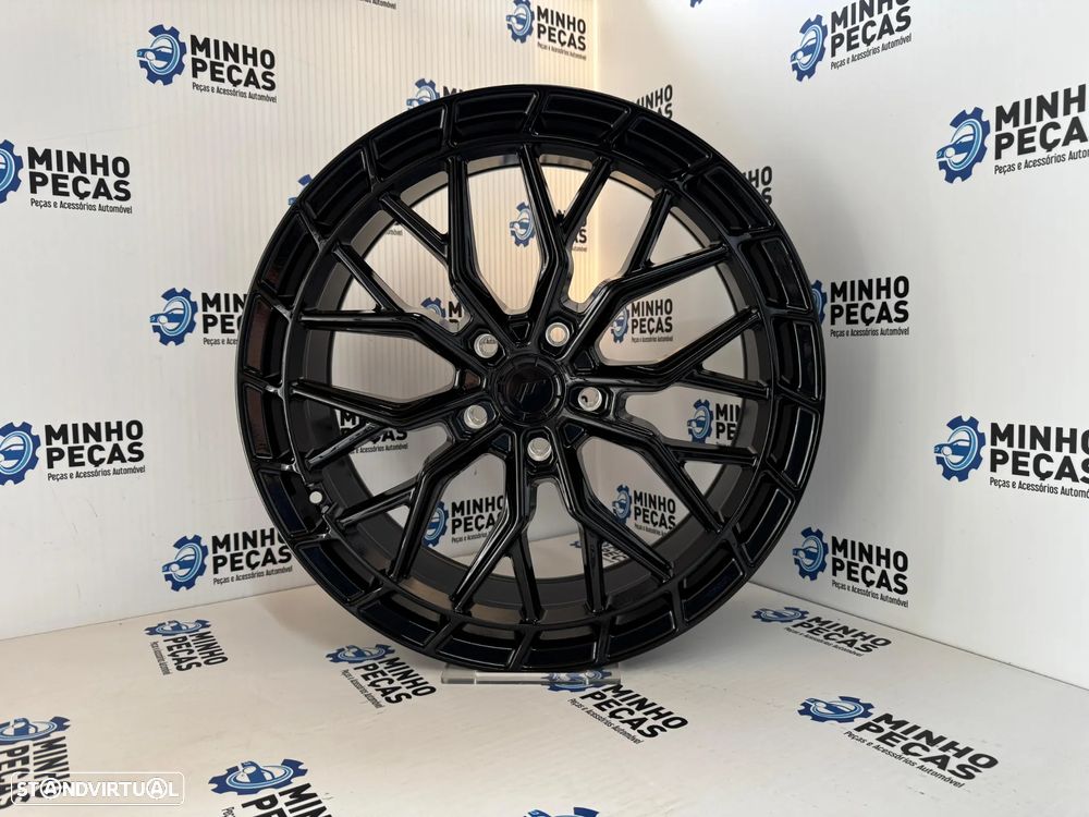 Jantes Japan Racing (JR48) em 20 Preto Brilho - 8