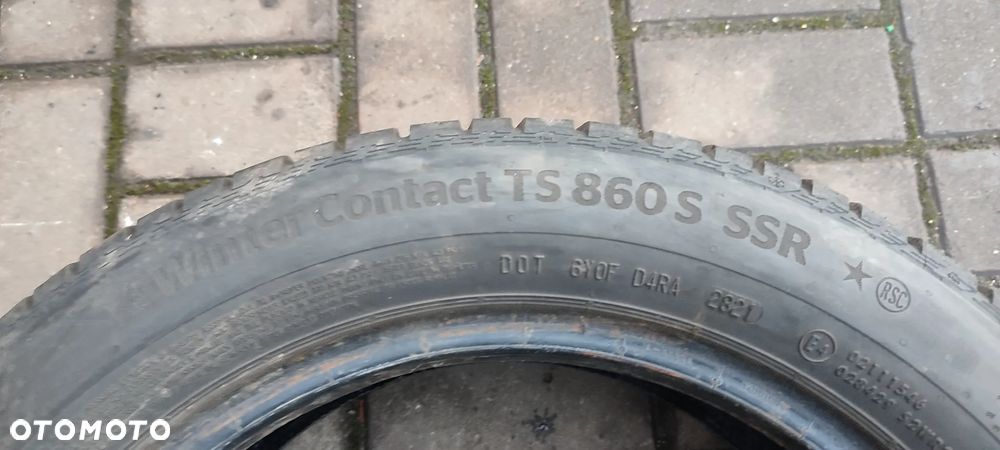 OPONY 205/55R16 CONTINENTAL WINTERCONTACT TS 860 S SSR  (RSC) (2821 ZIMA 6mm 2 SZTUKI PARA - 5