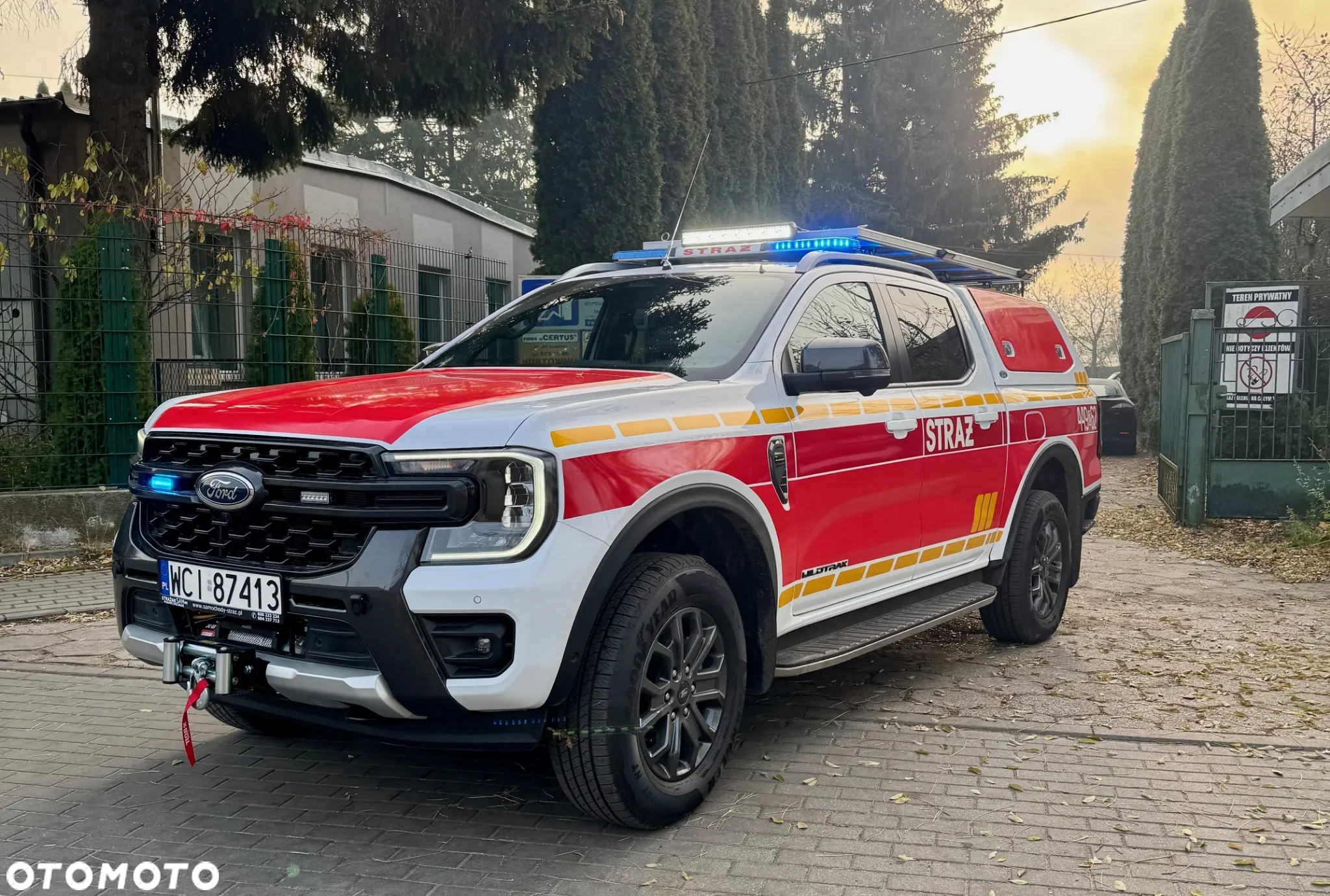 Ford Ranger Pożarniczy Strażacki Straż - 6