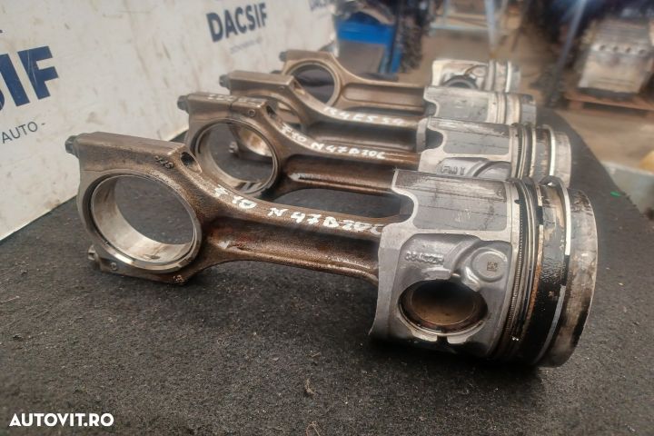 Piston motor N47D20C N47D20C BMW Seria 5 F10 [2009 - 2013] Sedan 520d - 3