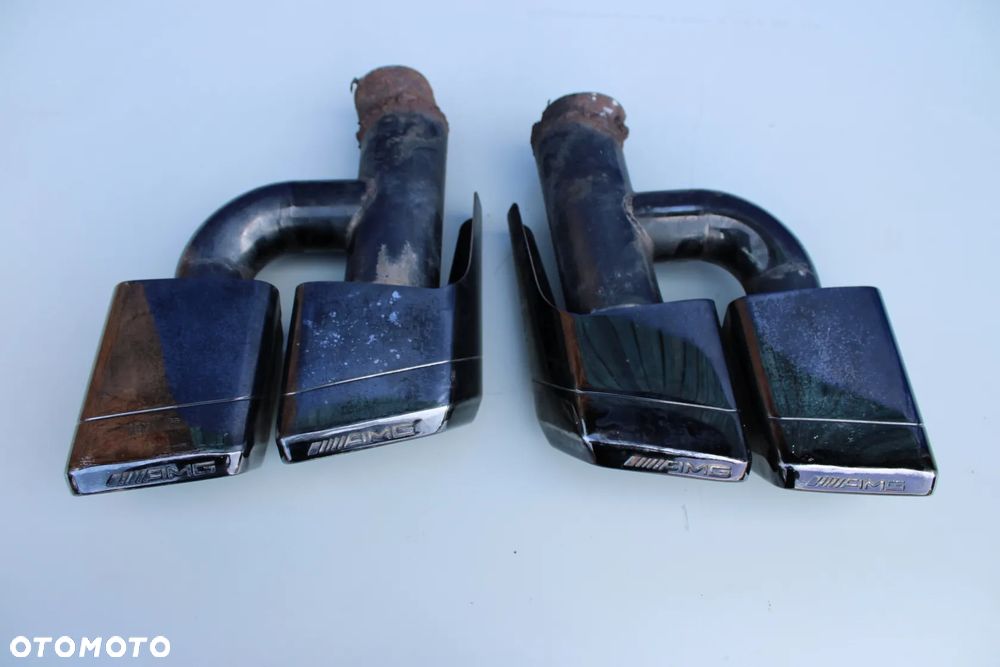 2x Końcówka końcówki wydechu AMG OE Mercedes CL W216 C216 Lift - 10