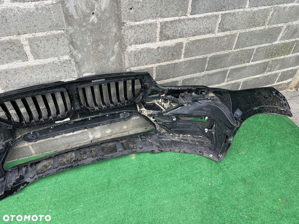 BMW X1 F48 LCI LIFT GRILL CHROM ZDERZAK PRZÓD - 12