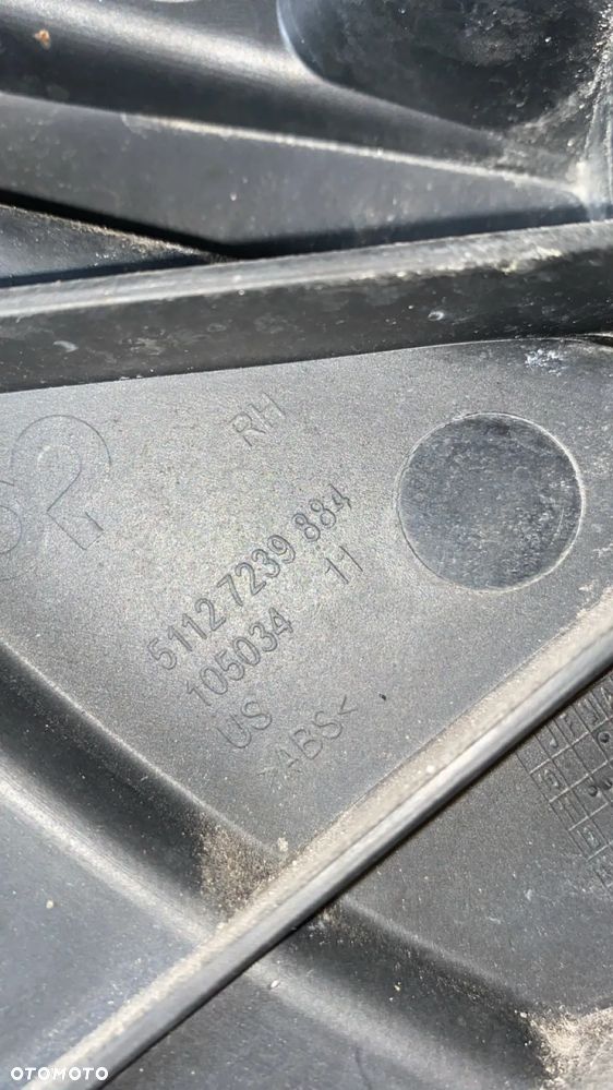 ŚLIZG ZDERZAKA PRAWY TYŁ BMW X3 F25 7239884 - 6