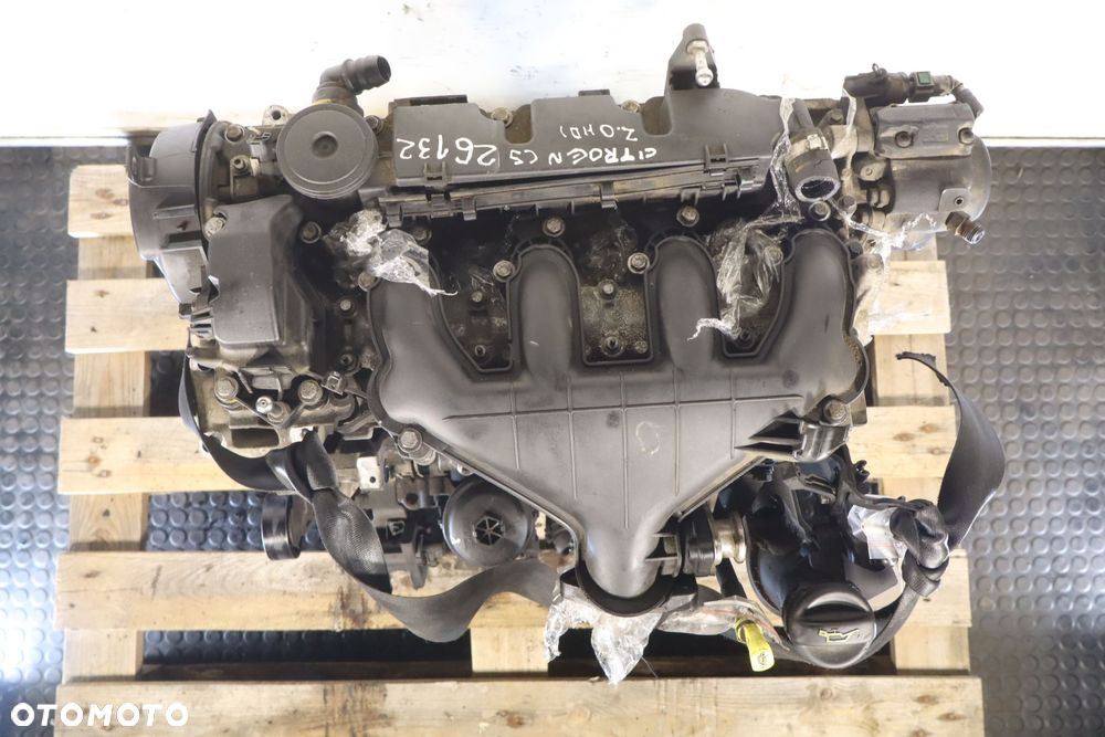 SILNIK  CITROEN C5 III 2.0HDI 140KM RH01 TEST FILM - 7