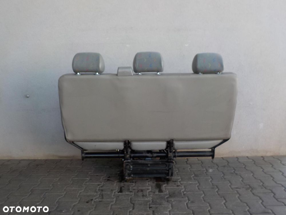 VW T5 T6 FOTEL TRÓJKA POTRÓJNY KANAPA ŁAWKA TYŁ TYLNA INKA - 6