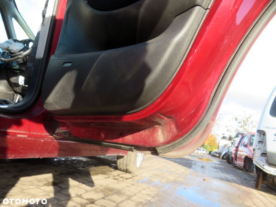 DRZWI TYLNE PRAWE C4 GRAND PICASSO I KHLD 9008P6 9008S8 CZERWONY BURLAT CITROEN 2006-2010 - 7