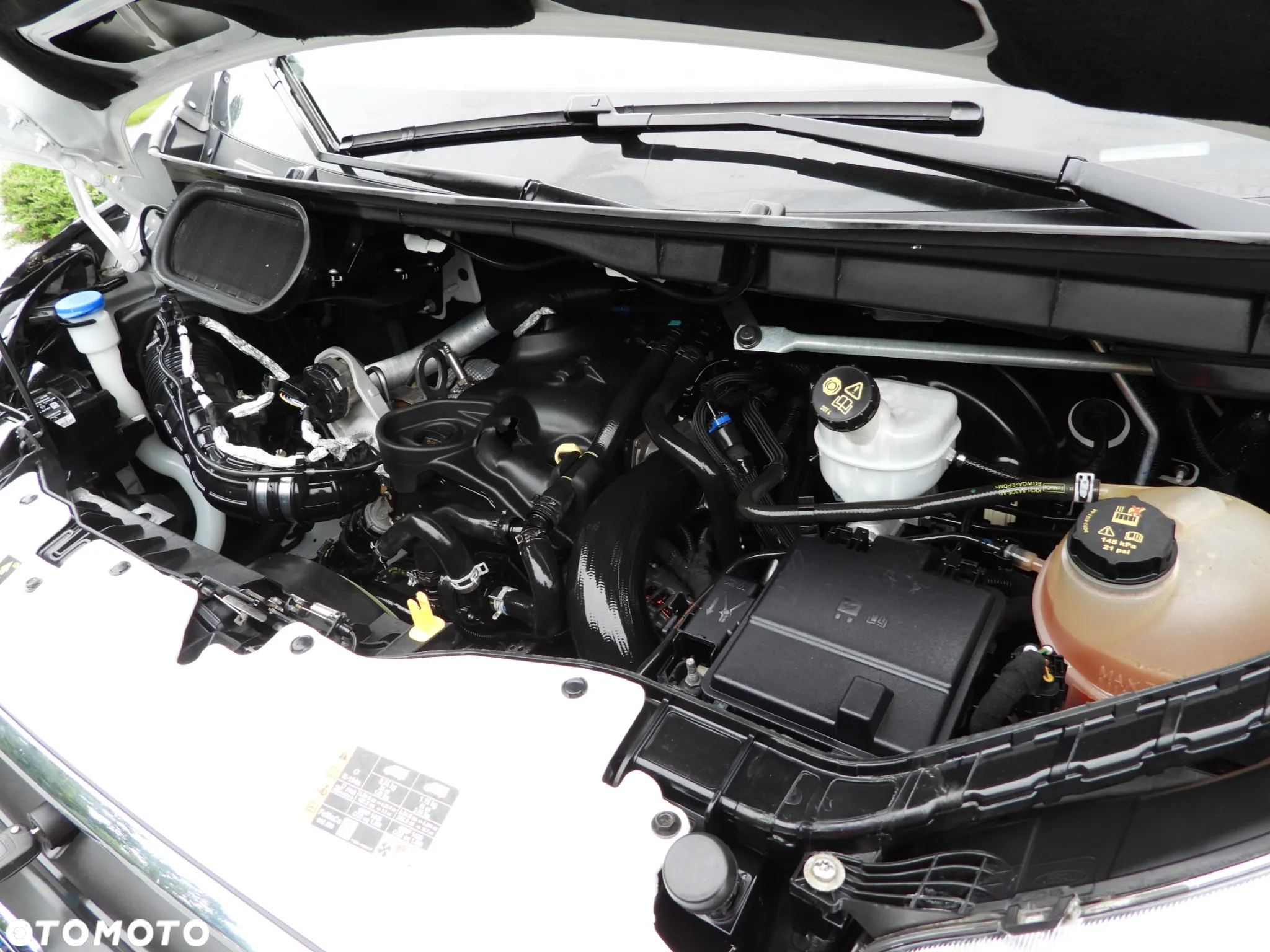 Ford TRANSIT KONTENER / CHŁODNIA 5*C / TEMPOMAT LEDY BLIŹNIACZE KOŁA KLIMATYZACJA 130KM [ U89312 ] - 28