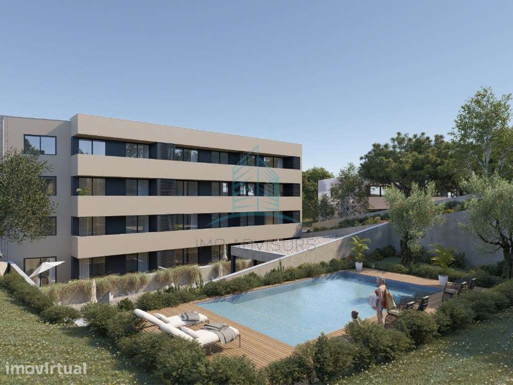 T1 NOVO com varanda e lugar de garagem para 1 Carro no Edificio 'Cr... - Grande imagem: 2/11
