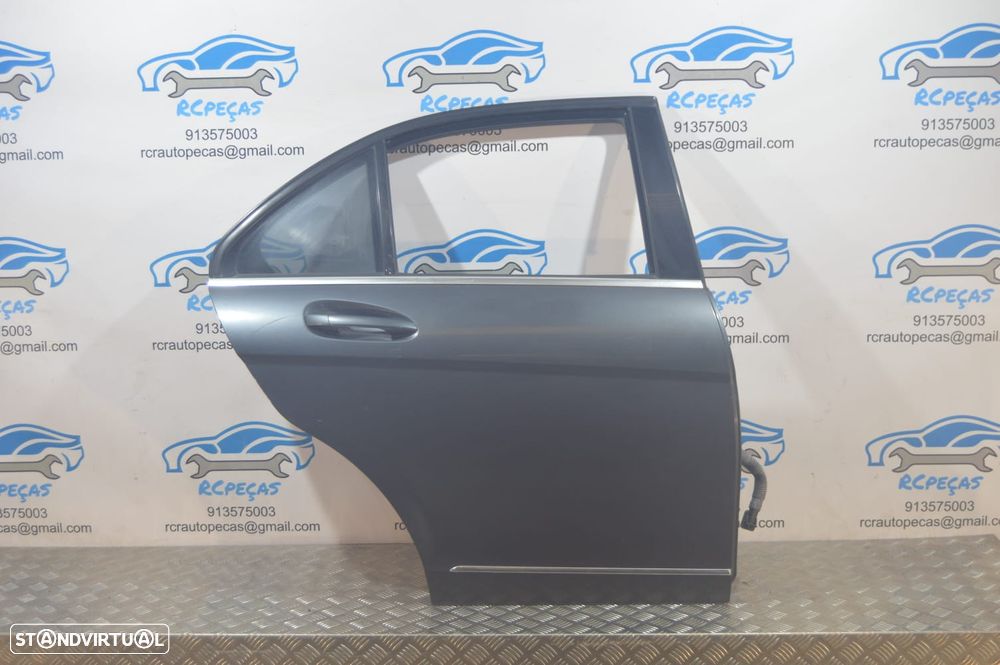 PORTA PORTAS TRASEIRA TRÁS DIREITA MERCEDES BENZ CLASS C W204 SEDAN CARRO A2047302200 2047302200 FECHO ELEVADOR MOTOR PUXADOR VIDRO