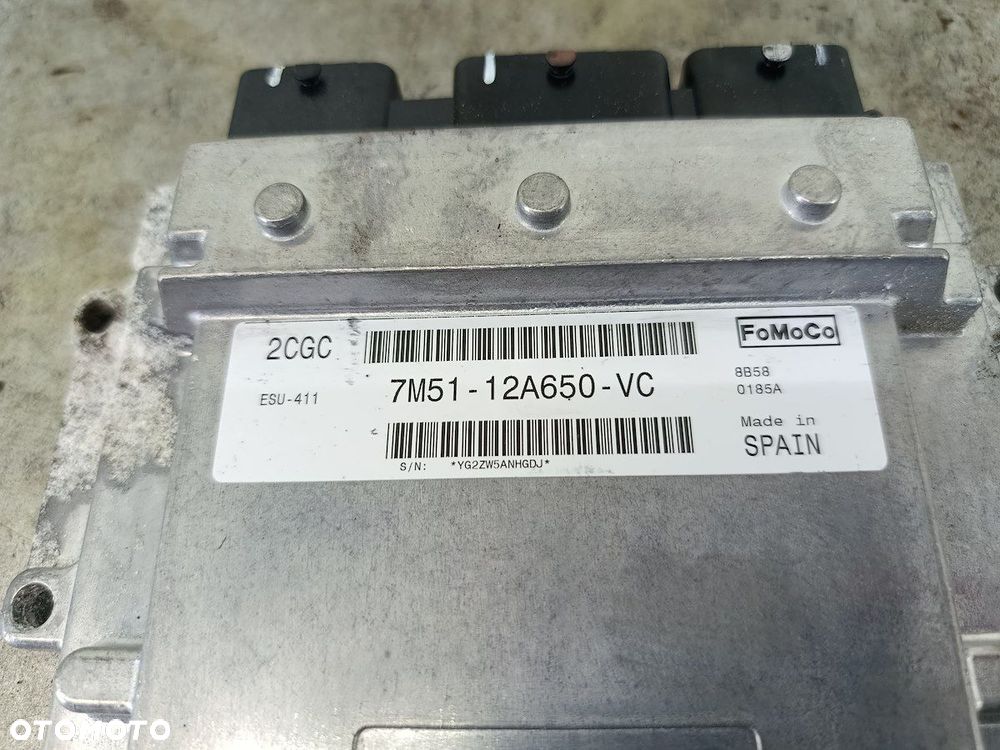KOMPUTER, STEROWNIK FORD C-MAX I 7M51-12A650-VC 1.8 16V - 6