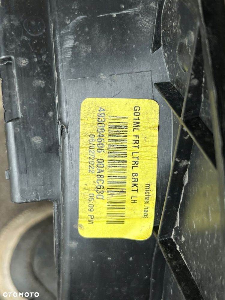 Ślizg wzmocnienie zderzaka BMW X3 G01 LIFT LCI M - 6