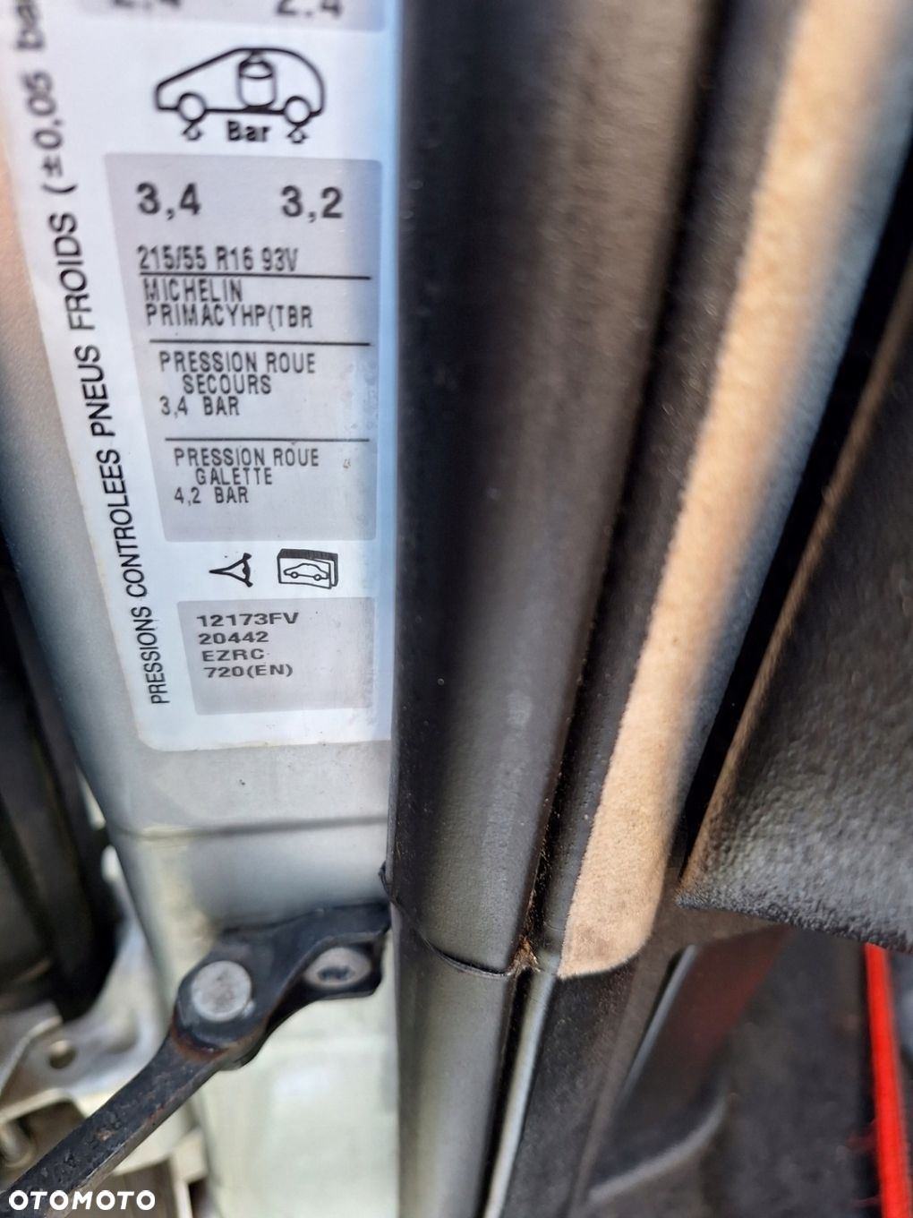CITROEN C4 PICASSO 1 I UA DRZWI PRZÓD LEWE PRZEDNIE EZRC - 4