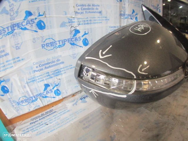 Espelho Esp4041 HYUNDAI  I40 BREAK FASE 1 2012 1.7CRDI 115CV 5P CINZA DRT ELETRICO COM PISCA 8 PINOS Danificado Pisca Partido - 3