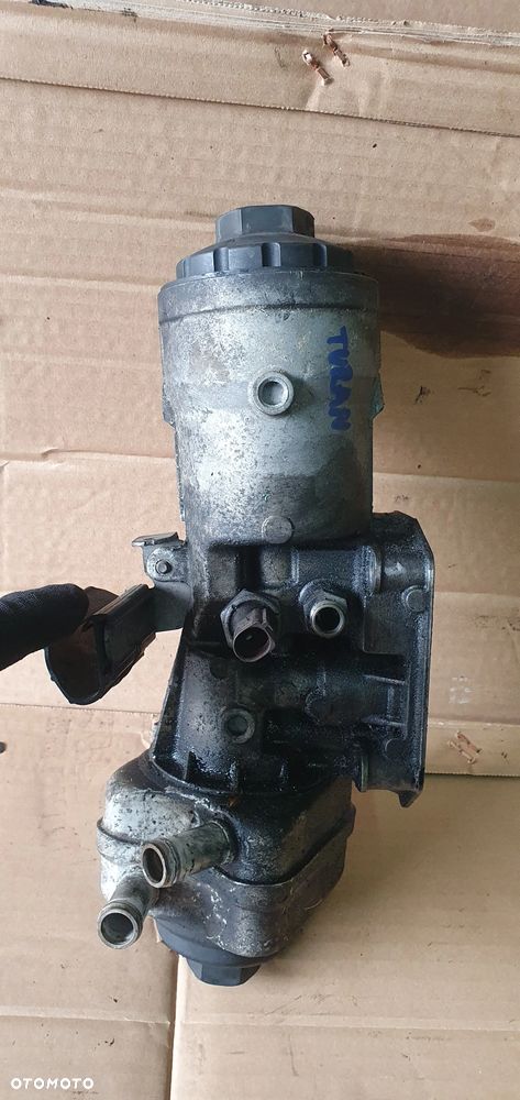 Podstawa filtra oleju chłodniczka VW Touran 1.9 TDI 045115389E - 4