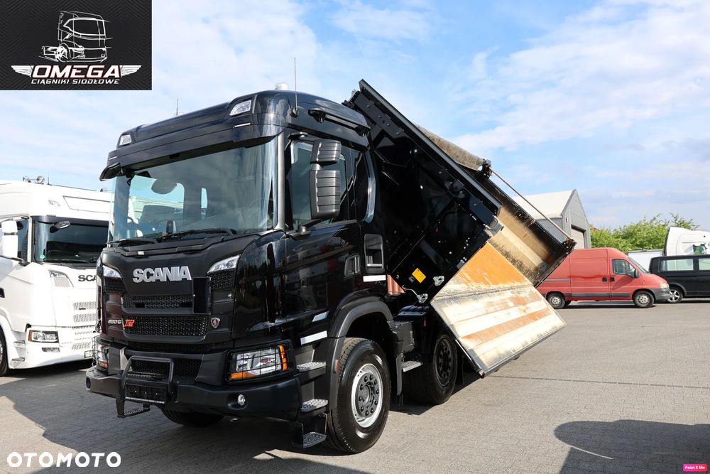 Scania G 460 XT / Jak Nowa / 8X4 / DMC 34 T / WYWROTKA MEILLER 3S / BORDMATIC - 35