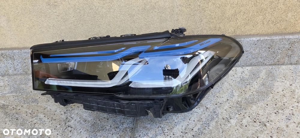 Lampa Reflektor BMW 5 G30 LCI Lift Laser - wersja shadow , lewa , USA - 1