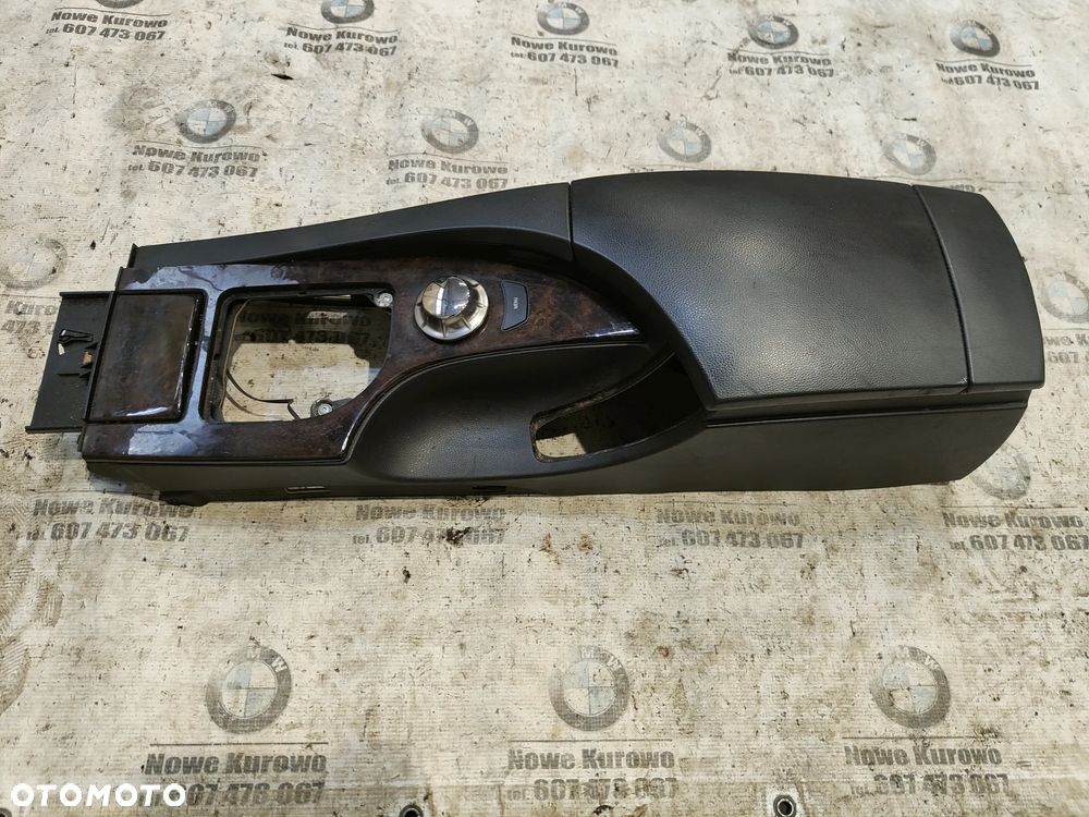 BMW E60 E61 Podłokietnik Pojedynczy duży Tunel środkowy - 1