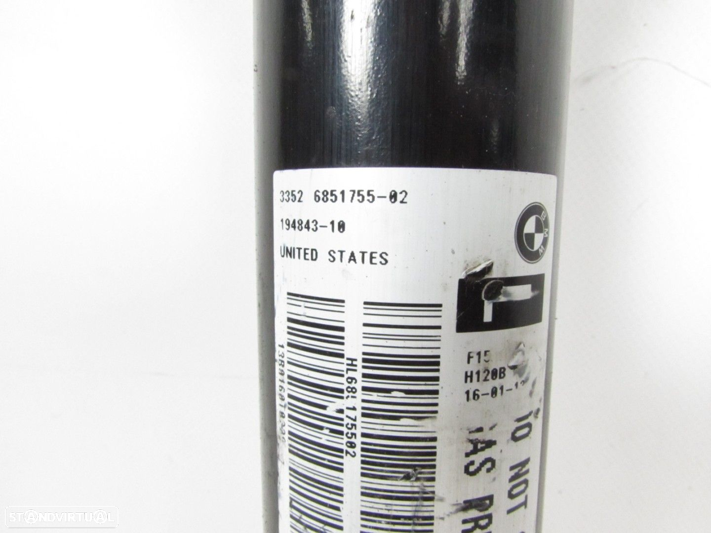 Amortecedor Trás Seminovo/ Original BMW X5 (F15, F85)/BMW X6 (F16, F86) 33526867... - 2