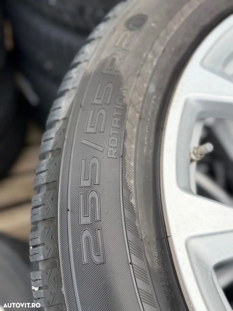 Jante Bmw X7 originale 20 inch cu anvelope iarna Nokian - 2