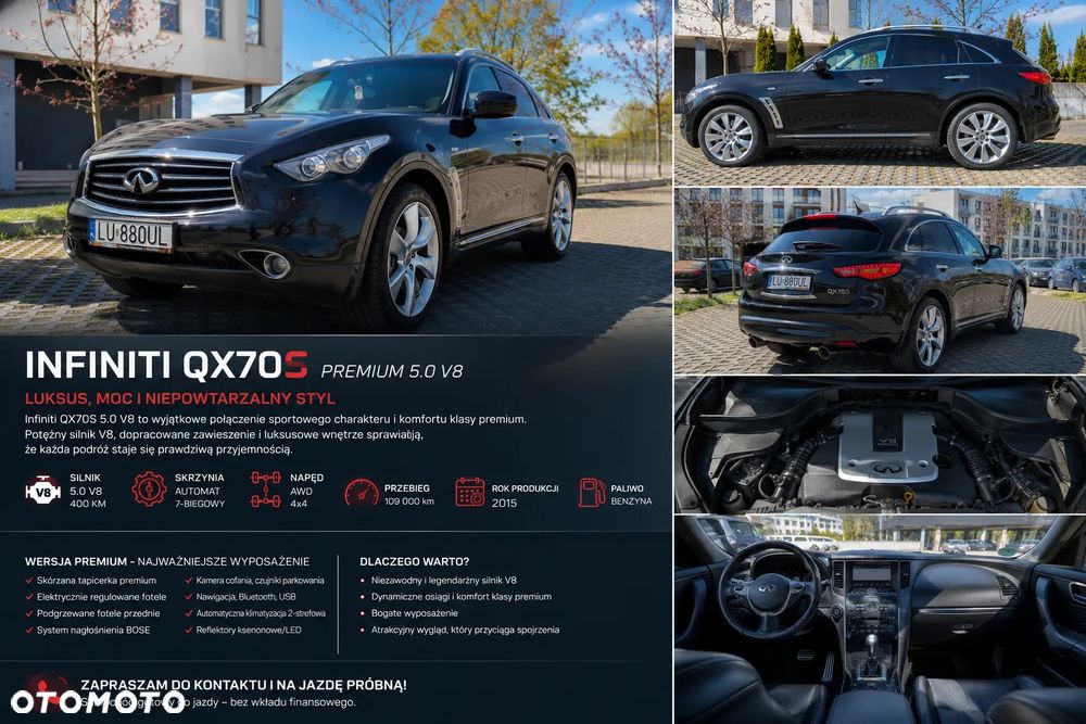 Infiniti QX70 5.0 AWD S Premium - 12