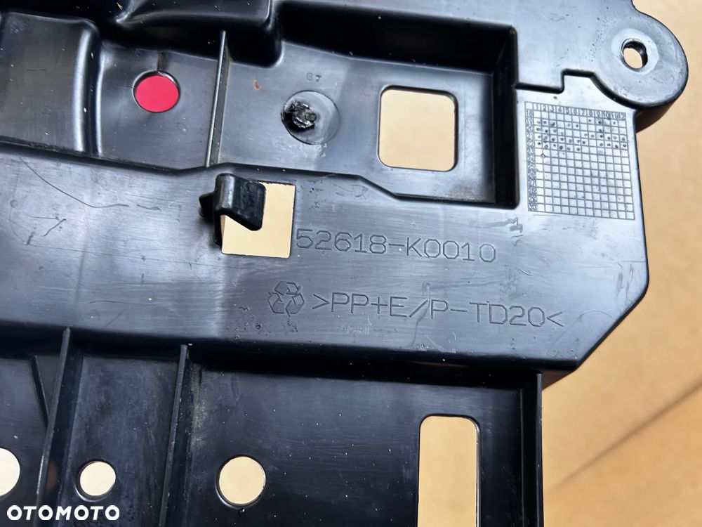 TOYOTA YARIS 4 IV WZMOCNIENIE OSŁONA DOLNA PŁYTA PRZEDNIA ZDERZAKA 52618k0010 - 2