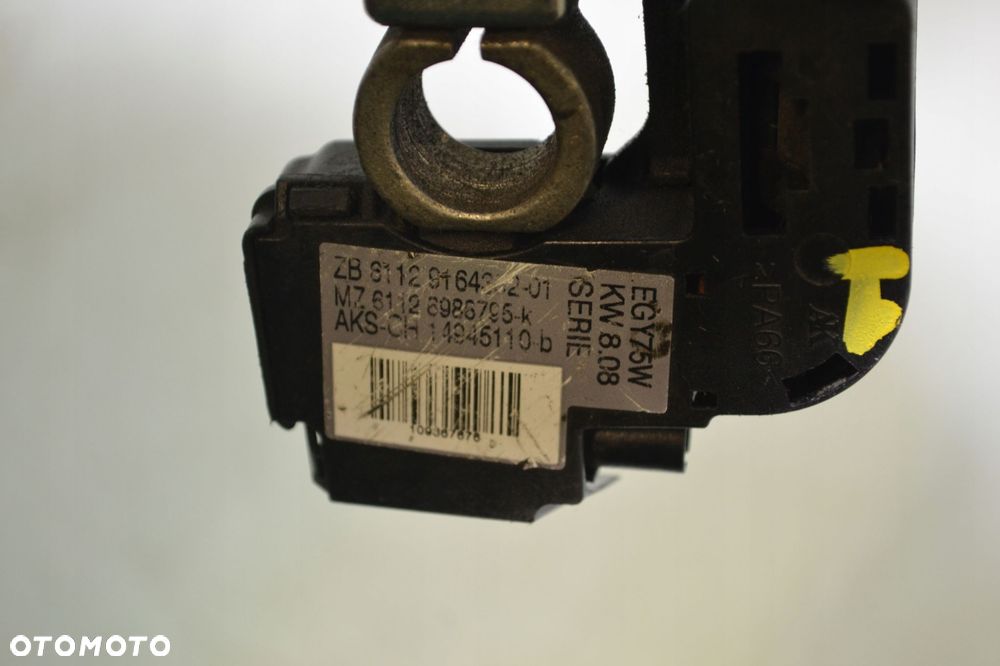 BMW E90 E91 E92 E93 LCI KLEMA MINUS PRZEWÓD IBS AKUMULATORA 9164352 6986795 - 7