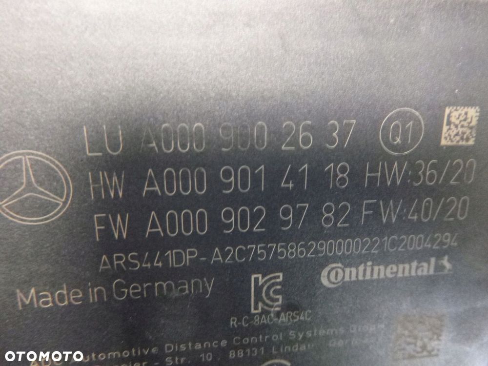 MERCEDES 205 213 238 223 RADAR ZBLIŻENIOWY ACC DISTRONIC NOWY - 7