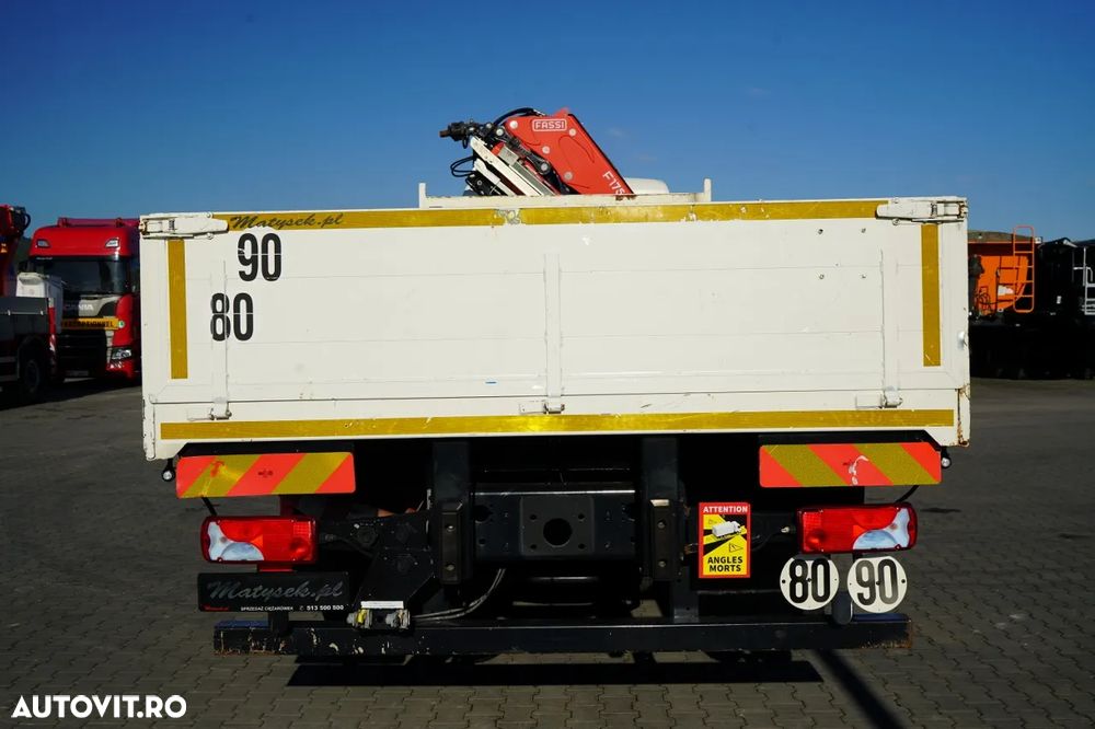 MAN TGS 26.420 / 6x4 / LIVRARE - 6,7 M / HDS FASSI F175A / EURO 6 / 2019 / RADIOCOMANDĂ / ROTATOARE - 14