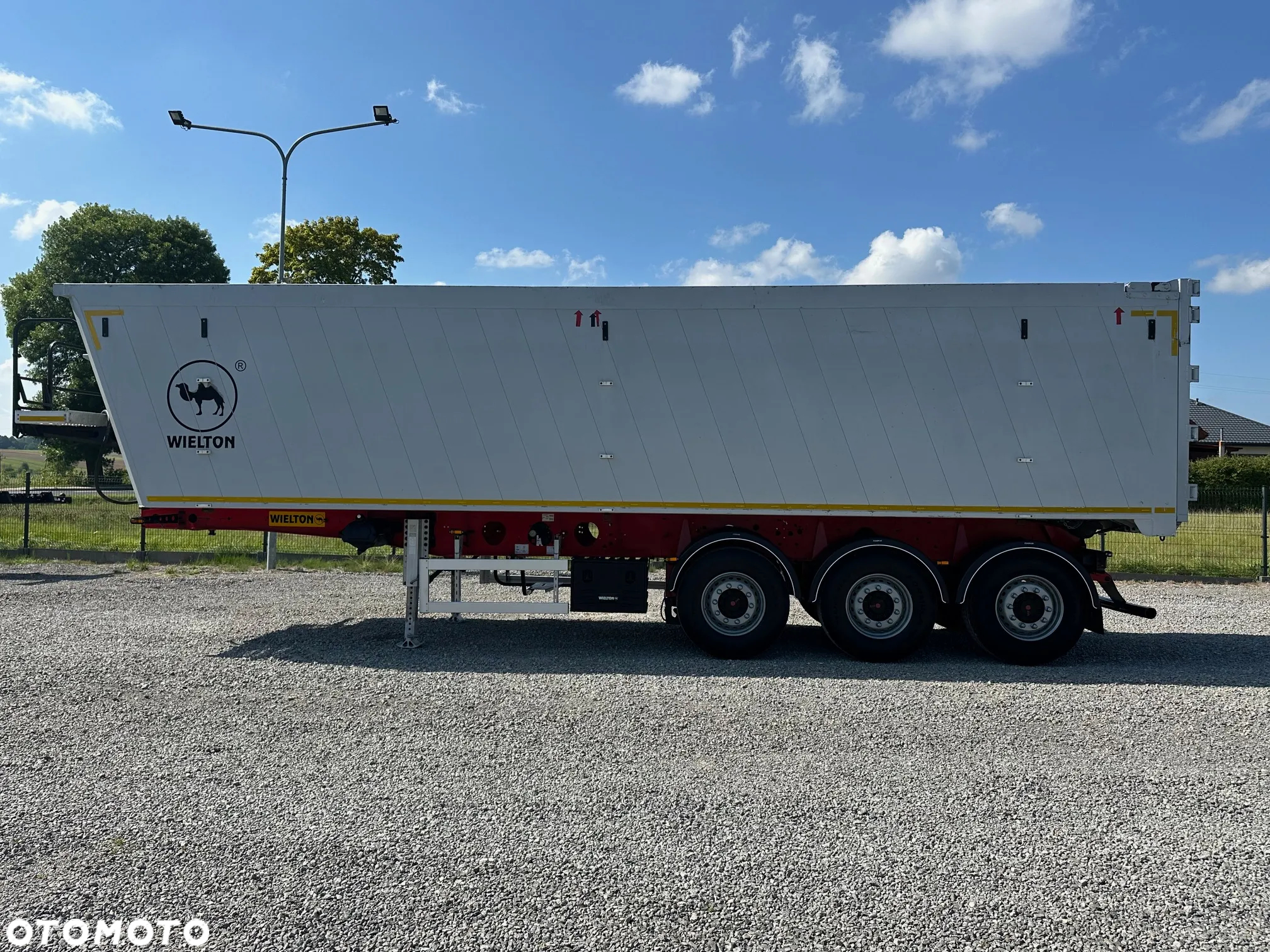 Wielton NACZEPA / WYWROTKA /50M3 / WAGA 5670KG!!! / KLAPO-DRZWI / - 5