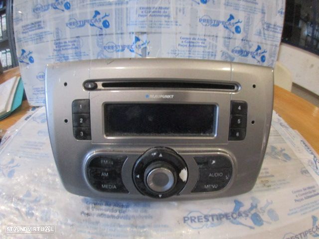 Radios 8R1035652A 1560873490 ALFA ROMEO MITO FASE 1 2019 1.3JTD 90CV 3P PRETO ORIGINAL GMBH Danificado Botões Com Desgaste - 1