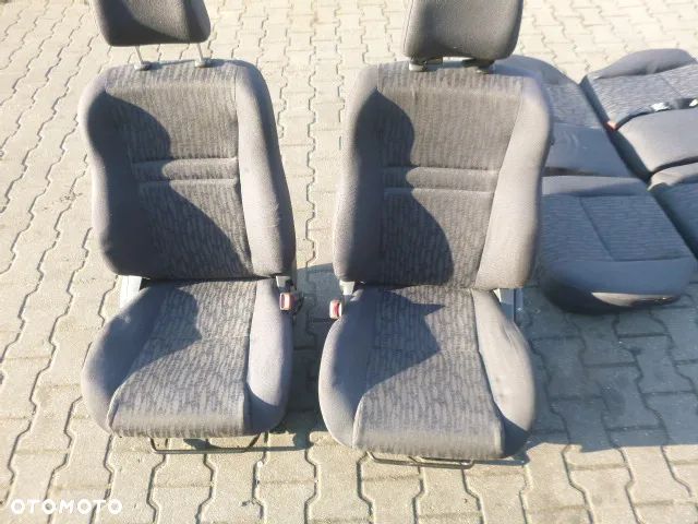 FOTEL FOTELE LEWY PRZÓD PRAWY PRZÓD + TYLNA KANAPA KOMPLET TOYOTA COROLLA E12 3D HB 01-07 - 15