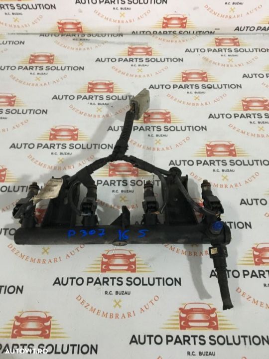 rampa injectoare Peugeot 307 1.6 benzina,an fabr 2006 - 1