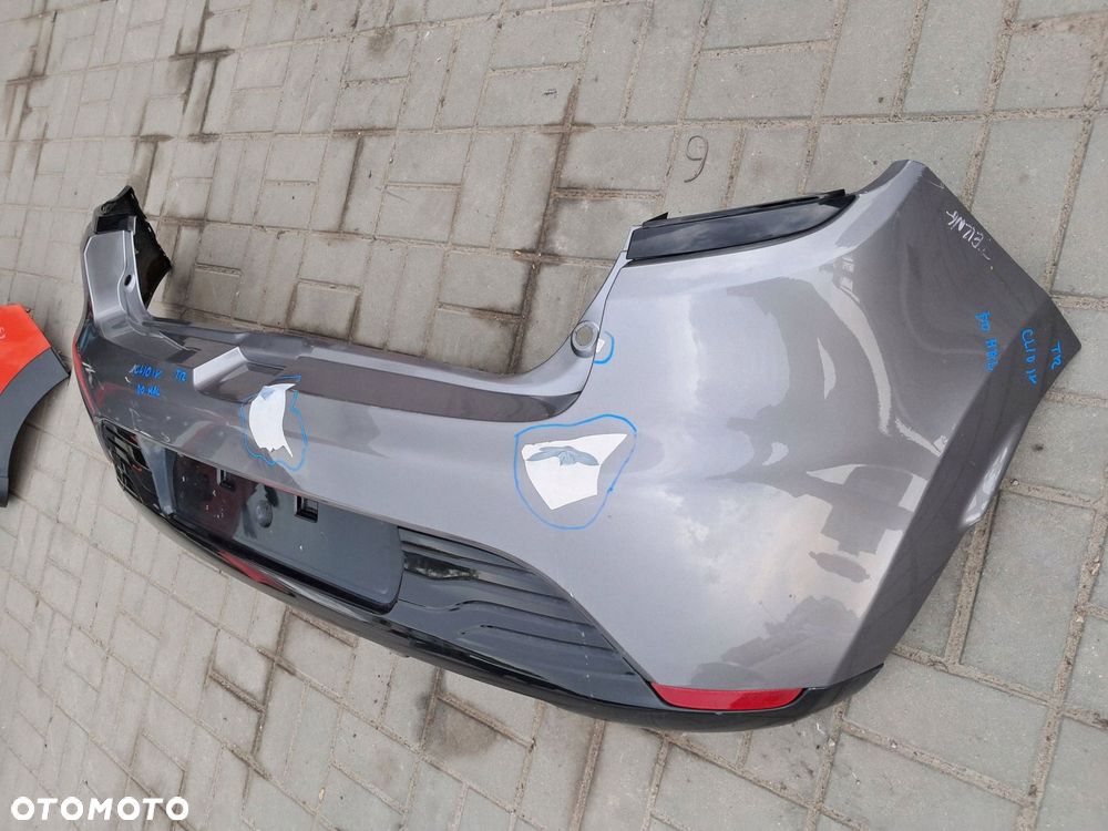 renault clio iv hatchback zderzak tylny - 11