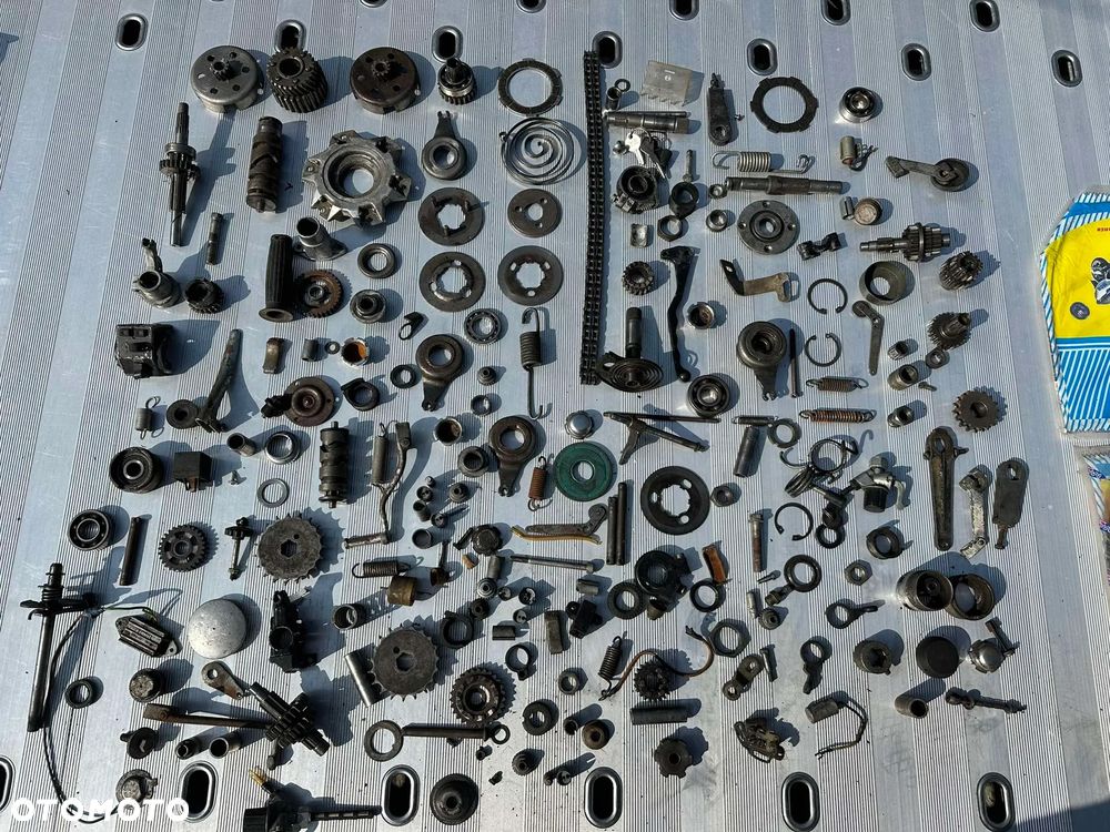 Części Romet Ogar 200 205 Motorynka Błotnik Bagażnik Schowek Tłumnik - 5