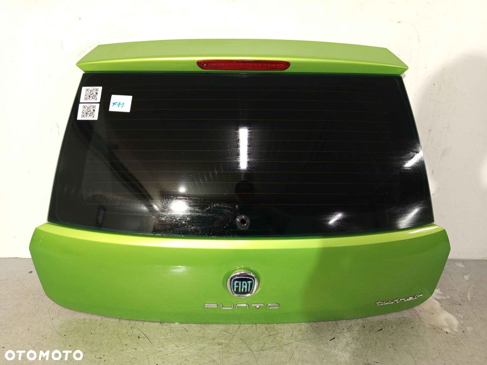 + KLAPA TYŁ TYLNA BAGAŻNIKA DO FIAT GRANDE PUNTO EVO 341/B ZIELONA - 1