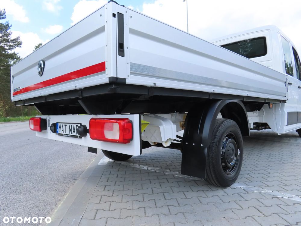 Volkswagen Crafter 35 TDI 2.0 140 KM Doka Brygadowy DUBEL MIXTO 7-Mio.Os + 1153 Kg Ład. Skrzynia Otwarta 3513 mm Długa Rozstaw Osi 4490 mm L4 HAK 3000 Kg Udźwig Stan Wizualny I Techniczny JAK NOWY Gotowy Dostępny OKAZJA POLECAM - 15