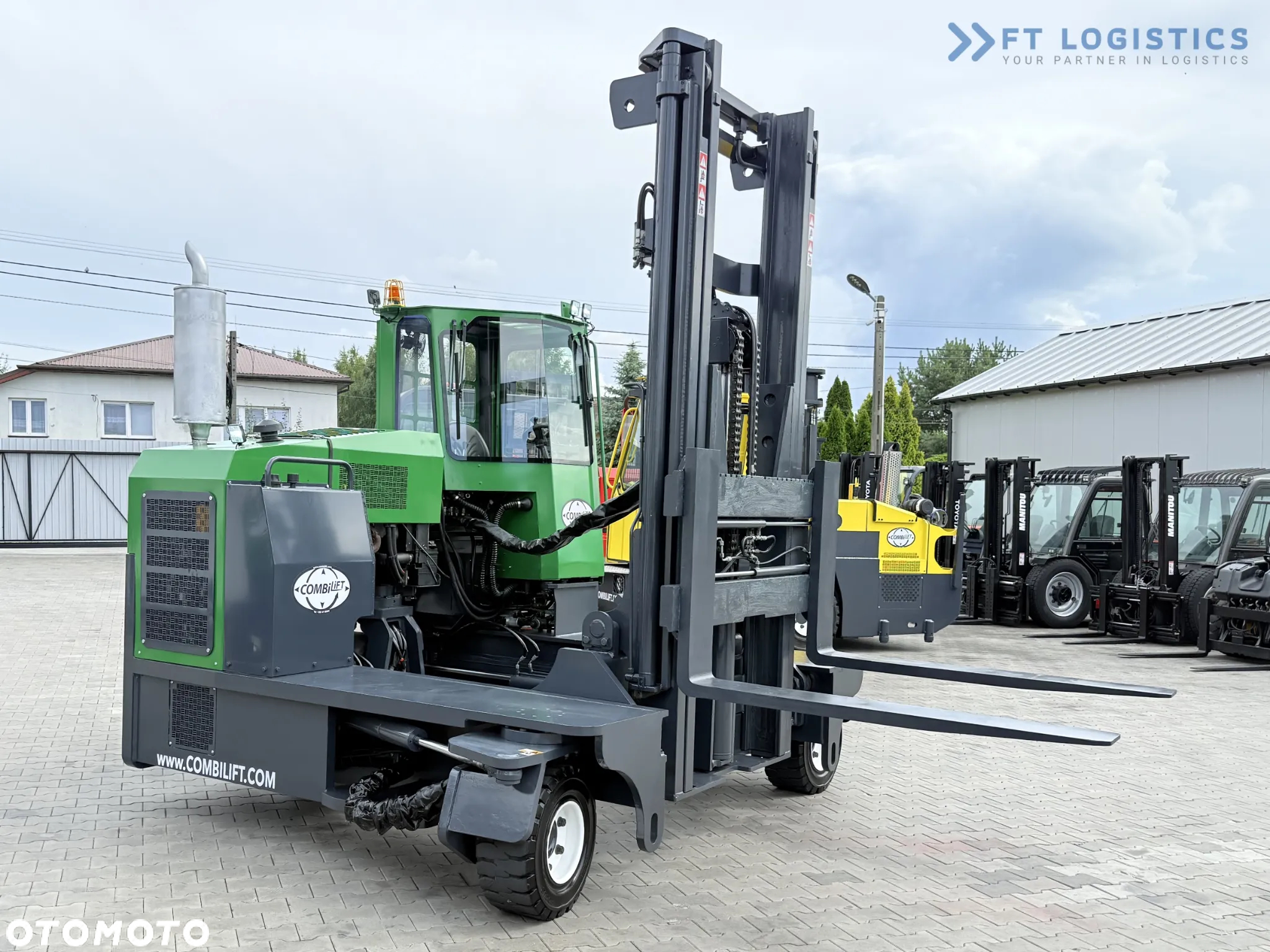 Combilift C8000 / GAS / DUPLEX - 4700MM / POZYCJONER / WOLNY SKOK / PEŁNA OGRZEWANA KABINA / JEDYNIE 5141H / STAN - JAK NOWY! - 21