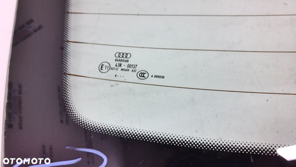 Audi A6 C6 Sedan Szyba Tył - 3