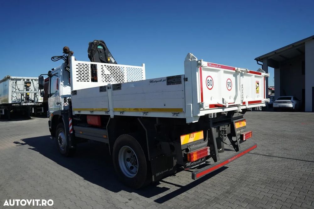 Mercedes-Benz ATEGO 16.24 / 4X4 / BASCULATOR + HDS HIAB 111 BS-2 / TELECOMANDĂ / ROTATOARE / MANUALĂ - 10