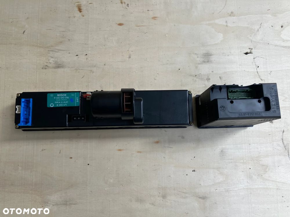 PANEL STEROWANIA BMW E32 E34 KLIMATYZACJI KLIMATRONIK POKRĘTŁA SUPER STAN RARYTAS 8390171 OBC KOMPUTER POKŁADOWY 8351055 - 4