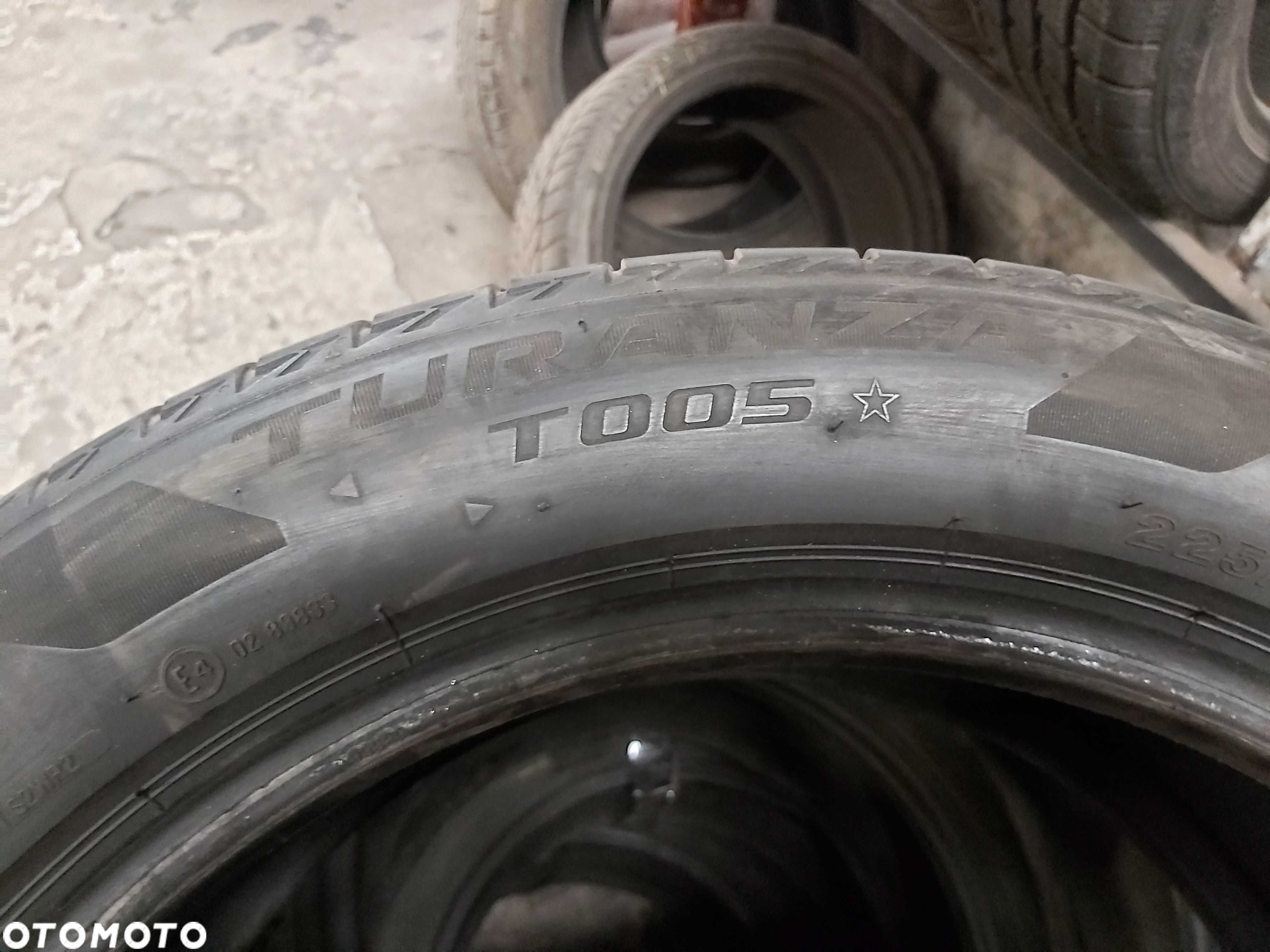 225/50R17 Dwie używane opony letnie Bridgestone - 5