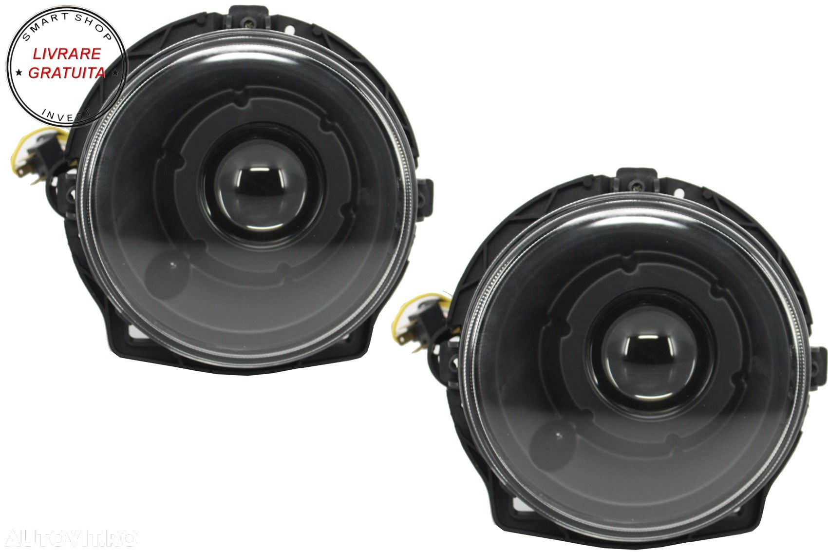 Faruri Bi-Xenon Look Mercedes G-Class W463 (1989-2012) Negru- livrare gratuita - 1