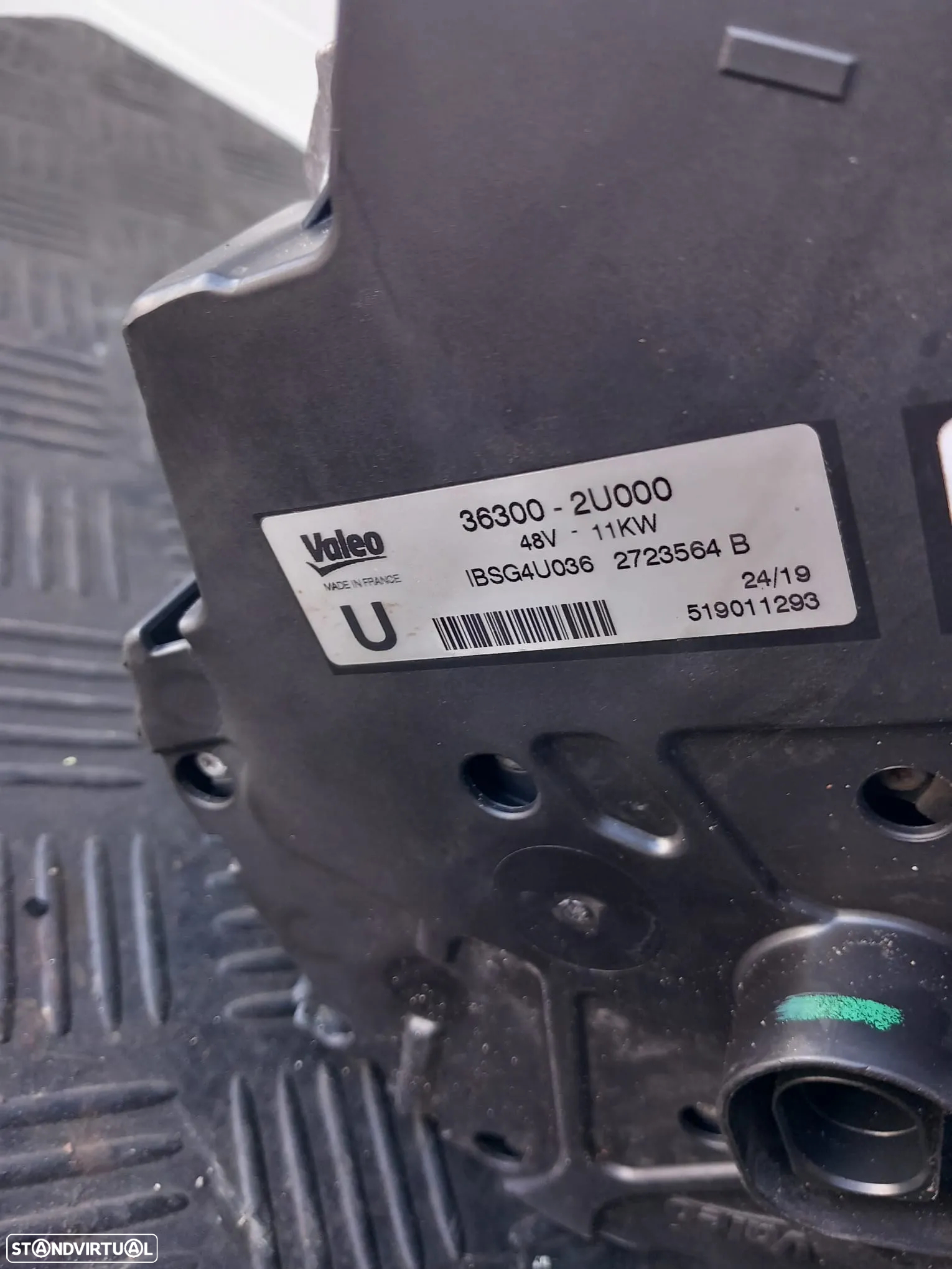 Alternador HYUNDAI TUCSON/KIA CEED/KIA SPORTAGE 1.6 CRDI Ref: 363002U000/2723564B - 5