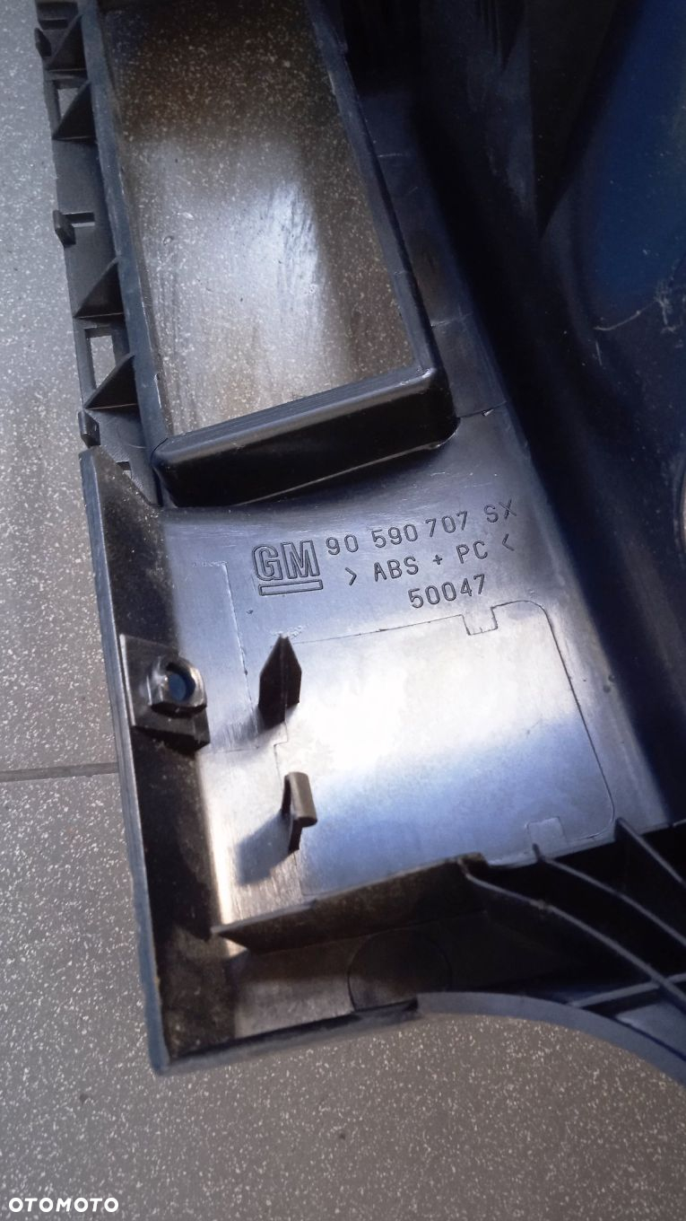 Deska rozdzielcza kokpit kratki nawiewu Opel Zafira A 90590707 - 3