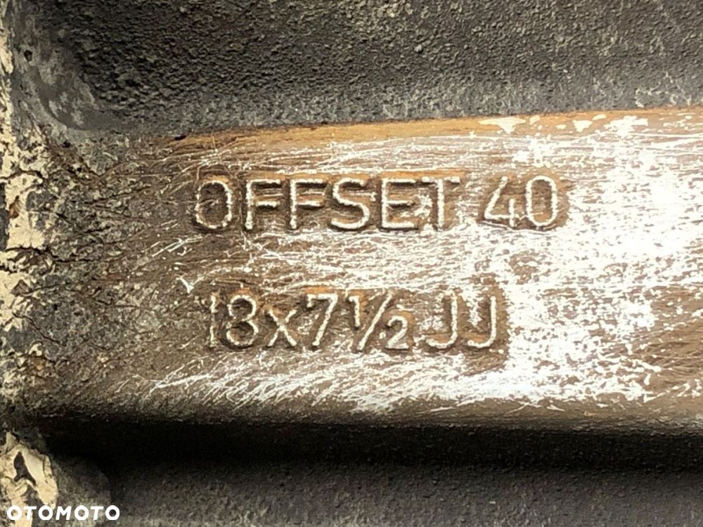 FELGI ALUMINIOWE KOMPLET 18 7.5J 5X114,3 ET40 ŚRODEK CENTR. 66.6  NISSAN MURANO I (Z50) 2002 - 2009 - 8