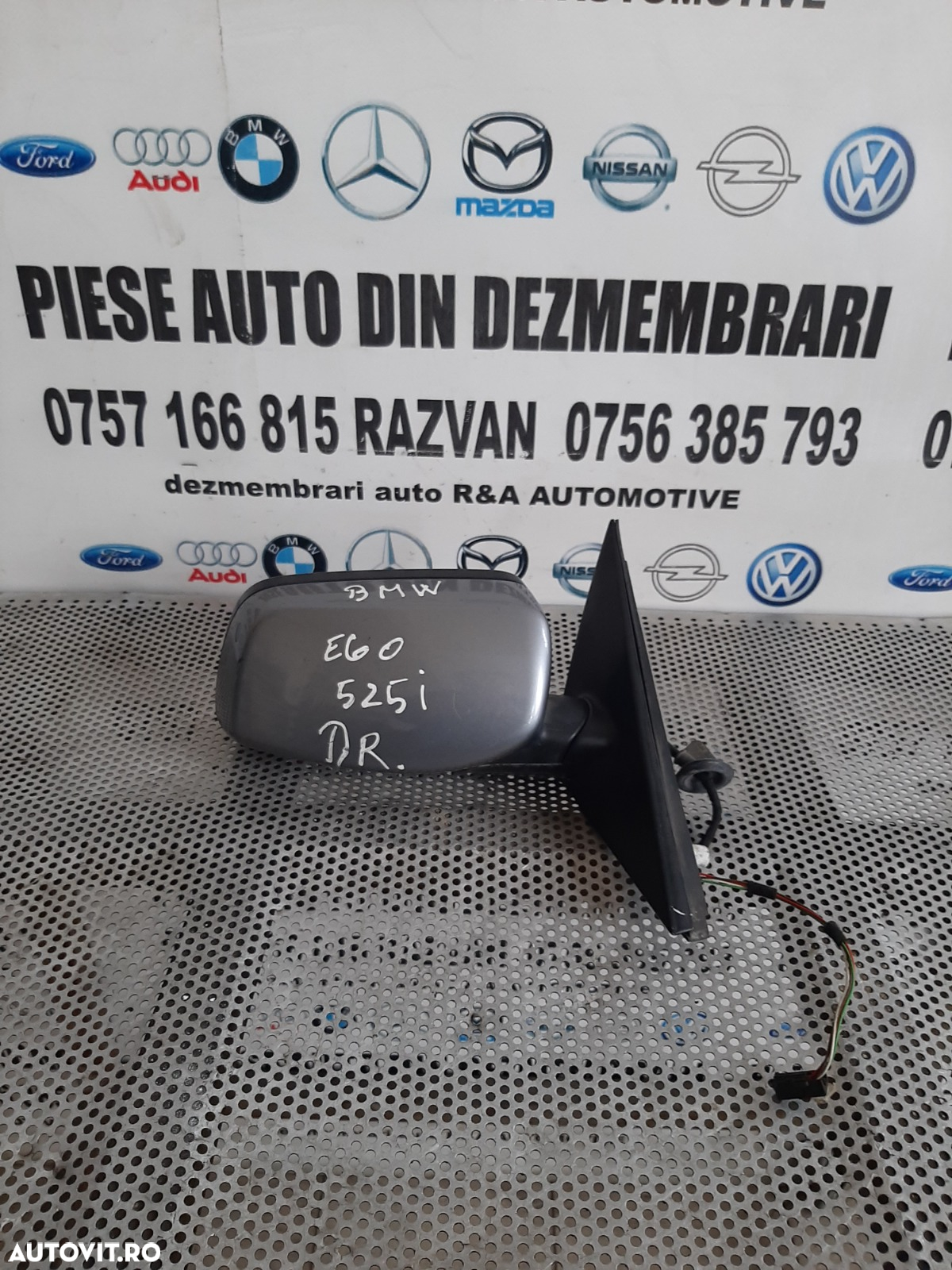 Oglinda Dreapta Electrica Bmw Seria 5 E60 E61 Vanduta De Firma Cu Garantie Livram Oriunde In Tara - 4